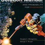 خرید و دانلود نسخه کامل کتاب [Solution Manual] Applied Statistics and Probability for Engineers (6th edition) – Pdf