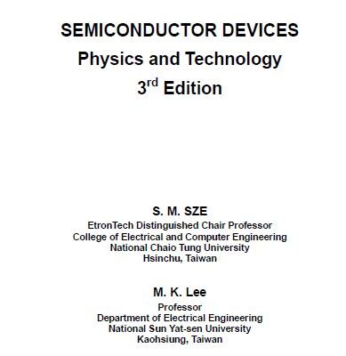 خرید و دانلود نسخه کامل کتاب Solution Manual for Semiconductor Devices: Physics and Technology (3rd Edition) – Pdf