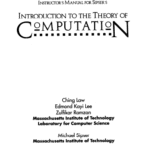 خرید و دانلود نسخه کامل کتاب Solution Manual Introduction to the Theory of Computation – Pdf