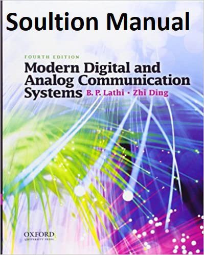 خرید و دانلود نسخه کامل کتاب Solution Manual Modern Digital and Analog Communication Systems (4th Edition) – Pdf