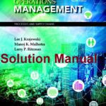 خرید و دانلود نسخه کامل کتاب [Solution Manual] operations management processes and supply chains (12th edition) – Pdf