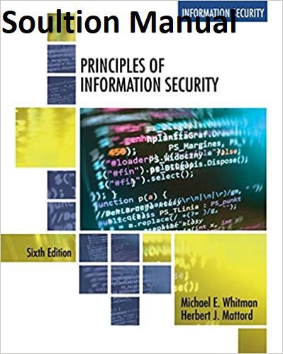 خرید و دانلود نسخه کامل کتاب [Solution Manual] Principles of Information Security 6th Edition – Word