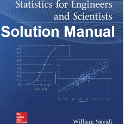 خرید و دانلود نسخه کامل کتاب [Solution Manual] Statistics for Engineers and Scientists (5th edition) – Pdf