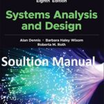 خرید و دانلود نسخه کامل کتاب Solution Manual Systems Analysis and Design (8th Edition) – Word