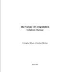 خرید و دانلود نسخه کامل کتاب [Solutions Manual] The Nature of Computation Moore and Mertens – Pdf