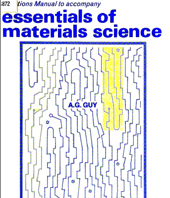 خرید و دانلود نسخه کامل کتاب Solutions manual to accompany essentials of materials science –  Pdf