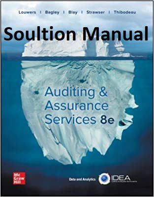خرید و دانلود نسخه کامل کتاب [Soultion Manual] Auditing & Assurance Services (8th Edition) – Word