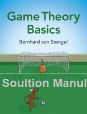 خرید و دانلود نسخه کامل کتاب [Soultion Manual] Game Theory Basics – Pdf