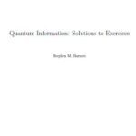خرید و دانلود نسخه کامل کتاب [Soultion Manual] Quantum Information BY Barnett- pdf