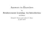 خرید و دانلود نسخه کامل کتاب [Soultion Manual] Reinforcement Learning: An Introduction (2nd edition) – Pdf