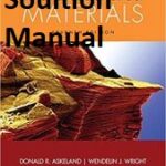 خرید و دانلود نسخه کامل کتاب [Soultion Manual] The Science and Engineering of Materials (7th Edition) – Pdf