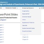 خرید و دانلود نسخه کامل کتاب [Soultion manul + Full resources] Design and Analysis of Experiments, Enhanced eText, 10th Edition – Word