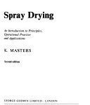 خرید و دانلود نسخه کامل کتاب Spray Drying: An Introduction to Principles, Operational Practice, and Applications –  Pdf
