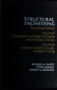 خرید و دانلود نسخه کامل کتاب Structural engineering BY White [Vol 1] –  Pdf