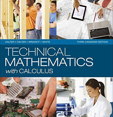 خرید و دانلود نسخه کامل کتاب Technical Mathematics with Calculus (3rd Canadian Edition) BY Calter –  Pdf