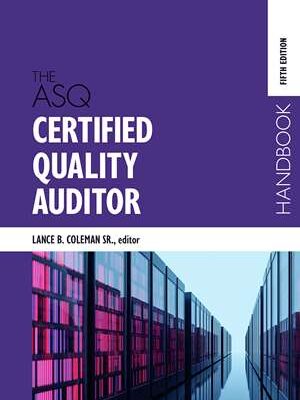خرید و دانلود نسخه کامل کتاب The ASQ Certified Quality Auditor Handbook (5th Edition) –  Pdf