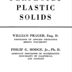 خرید و دانلود نسخه کامل کتاب Theory of Perfectly Plastic Solids BY Prager –  Pdf