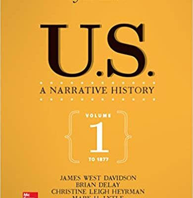 خرید و دانلود نسخه کامل کتاب US: A Narrative History Volume 1: To 1877 (8th Edition) –  PDF