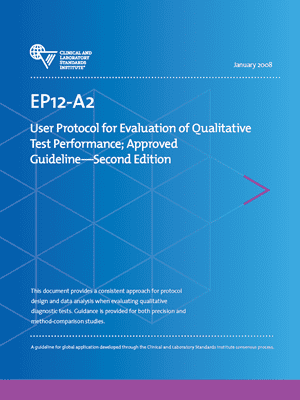 خرید و دانلود نسخه کامل کتاب User Protocol for Evaluation of Qualitative Test Performance (2nd Edition) –  pdf