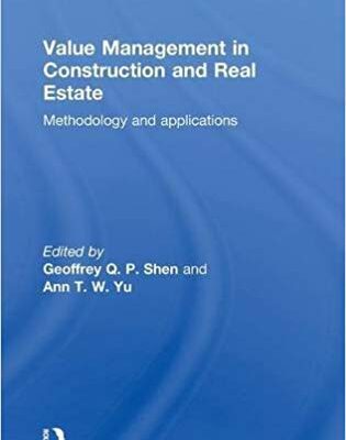 خرید و دانلود نسخه کامل کتاب Value Management in Construction and Real Estate:  Methodology and Applications