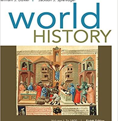 خرید و دانلود نسخه کامل کتاب World History, Volume I: To 1800 (8th Edition) –  PDF