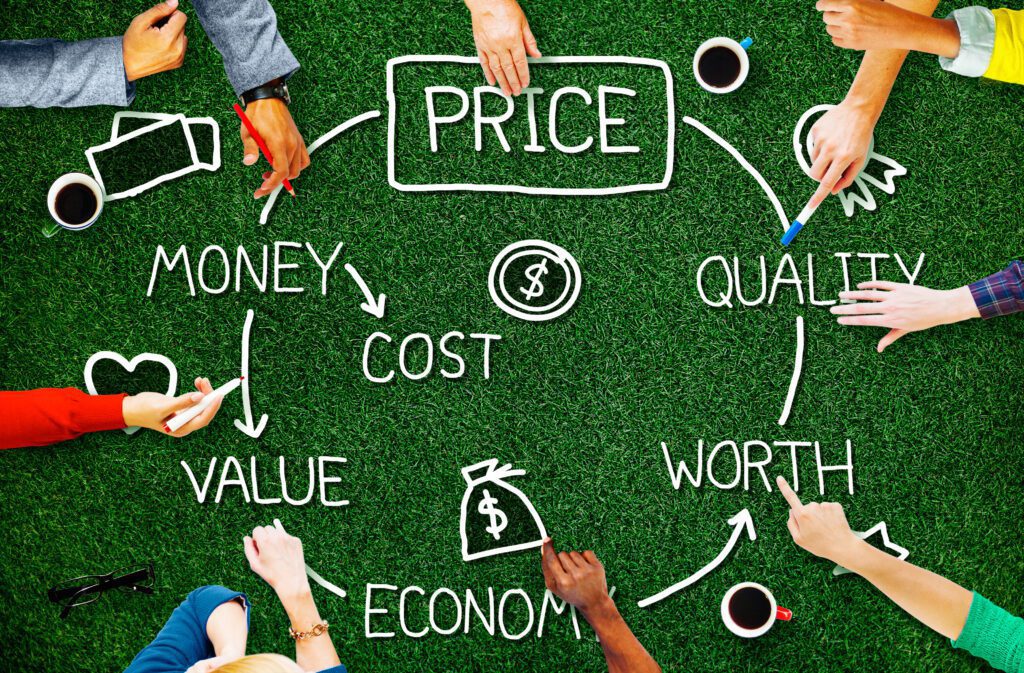 Price,Economy,Money,Cost,Value,Worth,Concept دانلود و خرید جزوه درس حسابداری بهای تمام شده - تصویر 1