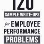 خرید و دانلود نسخه کامل کتاب 120 Sample Write-Ups for Employee Performance Problems –  +  PDF