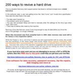 خرید و دانلود نسخه کامل کتاب 200 ways to revive a hard drive