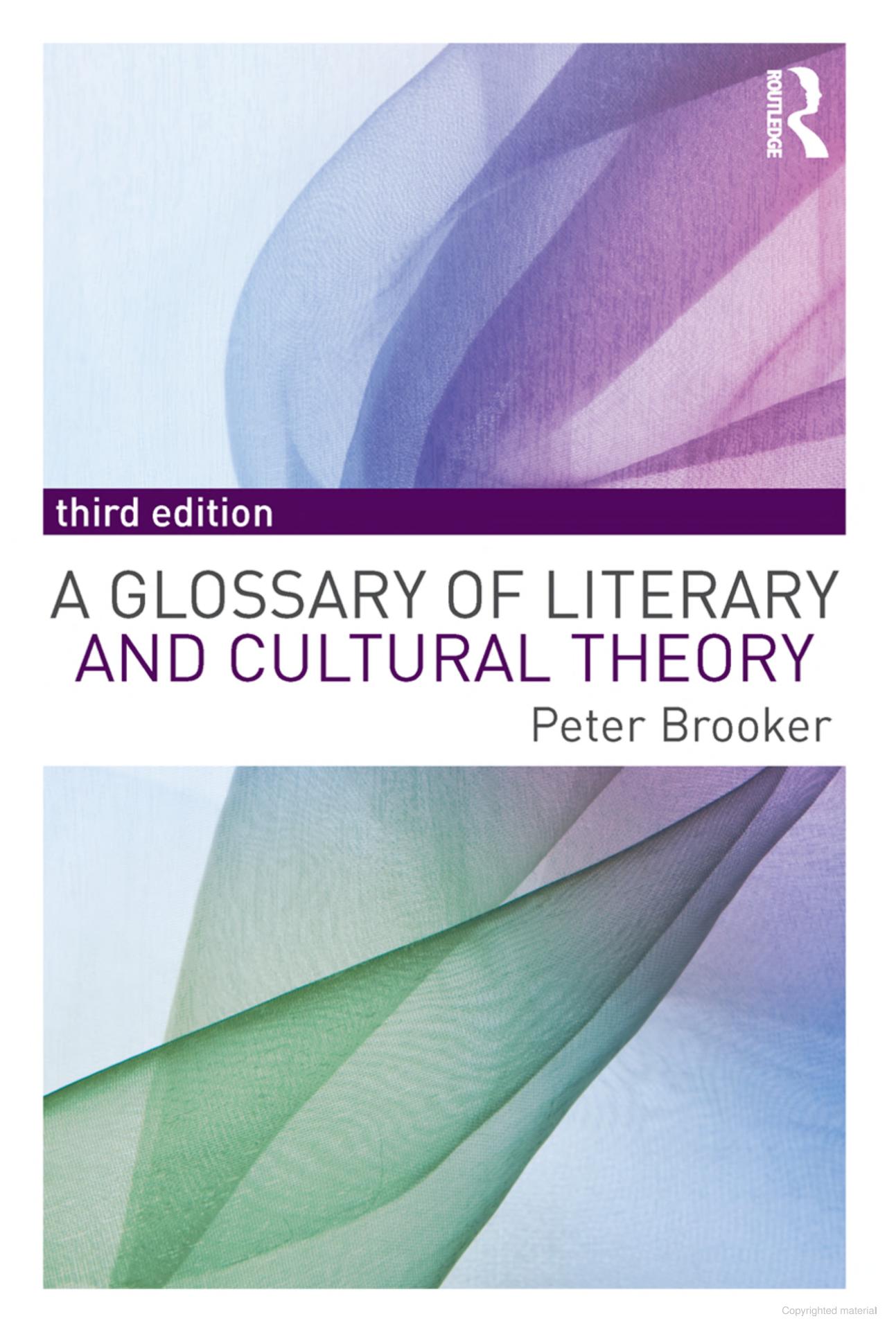 خرید و دانلود نسخه کامل کتاب A GLOSSARY OF LITERARY AND CULTURAL THEORY (3rd Edition) – PDF_68441462bdfee.jpeg خرید و دانلود نسخه کامل کتاب A GLOSSARY OF LITERARY AND CULTURAL THEORY (3rd Edition) – PDF