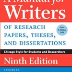 خرید و دانلود نسخه کامل کتاب A Manual for Writers of Research Papers, Theses, and Dissertations, Ninth Edition – Pdf