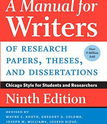 خرید و دانلود نسخه کامل کتاب A Manual for Writers of Research Papers, Theses, and Dissertations, Ninth Edition – Pdf