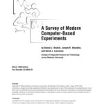خرید و دانلود نسخه کامل کتاب A Survey of Modern Computer-Based Experiments
