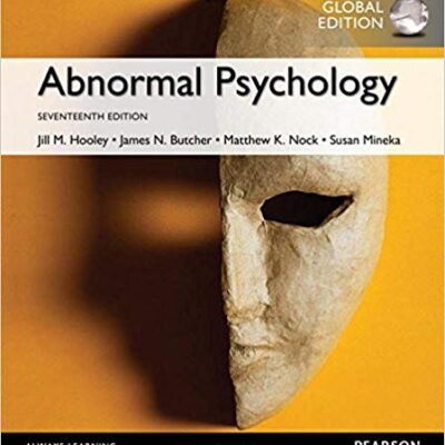 خرید و دانلود نسخه کامل کتاب Abnormal Psychology, Global Edition (17th edition) – PDF