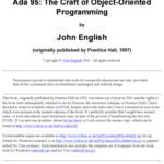 خرید و دانلود نسخه کامل کتاب Ada 95: The Craft of Object-Oriented Programming