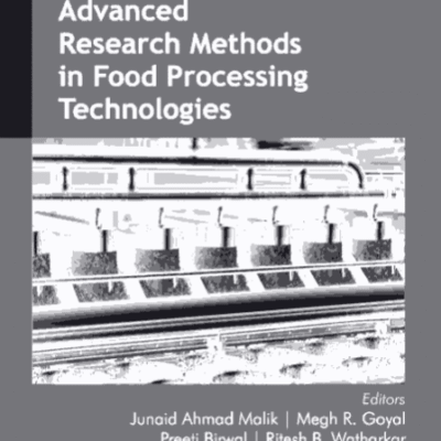 خرید و دانلود نسخه کامل کتاب ADVANCED RESEARCH METHODS IN FOOD PROCESSING TECHNOLOGIES –  PDF