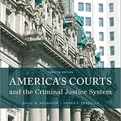 خرید و دانلود نسخه کامل کتاب America’s Courts and the Criminal Justice System (12th Edition) –  +  Pdf