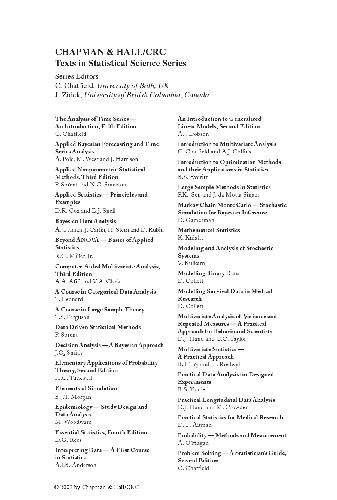 خرید و دانلود نسخه کامل کتاب An Introduction to Generalized Linear Models, Second Edition_68622768eec8f.jpeg خرید و دانلود نسخه کامل کتاب An Introduction to Generalized Linear Models, Second Edition