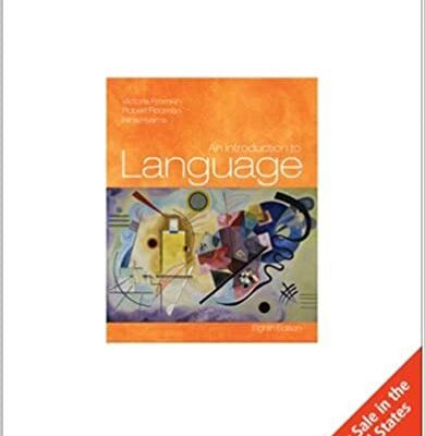 خرید و دانلود نسخه کامل کتاب An Introduction to Language (8th International Edition) –  Pdf