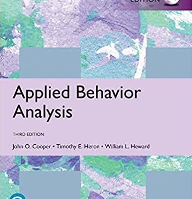 خرید و دانلود نسخه کامل کتاب Applied Behavior Analysis (3rd Global Edition) –  Pdf