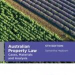 خرید و دانلود نسخه کامل کتاب Australian Property Law: Cases, Materials and Analysis (5th Edition) –  Pdf