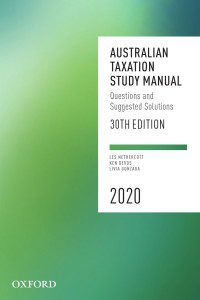 خرید و دانلود نسخه کامل کتاب Australian Taxation Study Manual 2020 (30th Edition) –  +  pdf