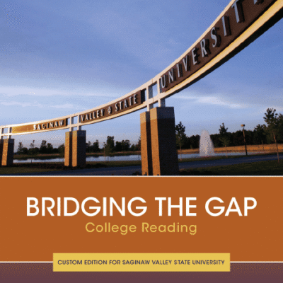 خرید و دانلود نسخه کامل کتاب Bridging the Gap College Reading Custom Edition for Saginaw Valley State University –  Pdf