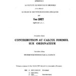 خرید و دانلود نسخه کامل کتاب Calcul formel sur ordinateur
