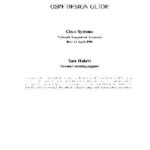 خرید و دانلود نسخه کامل کتاب Cisco Router OSPF: Design & Implementaton Guide