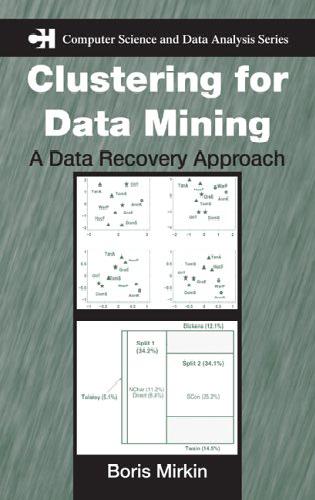 خرید و دانلود نسخه کامل کتاب Clustering for Data Mining: A Data Recovery Approach_685fdf1aac46f.jpeg خرید و دانلود نسخه کامل کتاب Clustering for Data Mining: A Data Recovery Approach