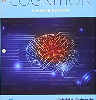 خرید و دانلود نسخه کامل کتاب Cognition (7th Edition) BY Radvansky –  pdf