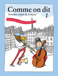خرید و دانلود نسخه کامل کتاب Comme on dit Première année de français, Student’s Edition –  pdf