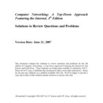 خرید و دانلود نسخه کامل کتاب Computer networking: A top-down approach (Solutions to review questions and problems)