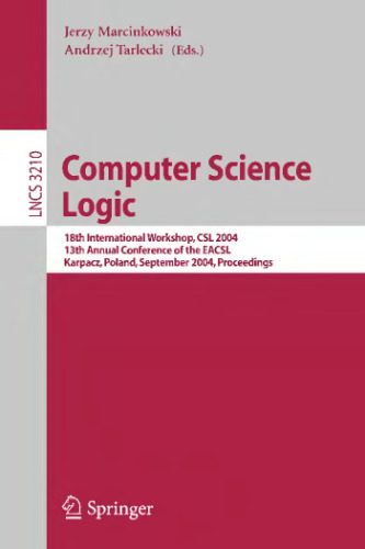 خرید و دانلود نسخه کامل کتاب Computer Science Logic: 18th International Workshop, CSL 2004, 13th Annual Conference of the EACSL, Karpacz, Poland, September 20-24, 2004. Proceedings_68621f8d14fac.jpeg خرید و دانلود نسخه کامل کتاب Computer Science Logic: 18th International Workshop, CSL 2004, 13th Annual Conference of the EACSL, Karpacz, Poland, September 20-24, 2004. Proceedings