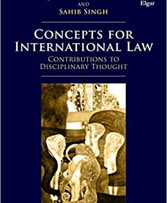 خرید و دانلود نسخه کامل کتاب Concepts for International Law: Contributions to Disciplinary Thought –  Pdf